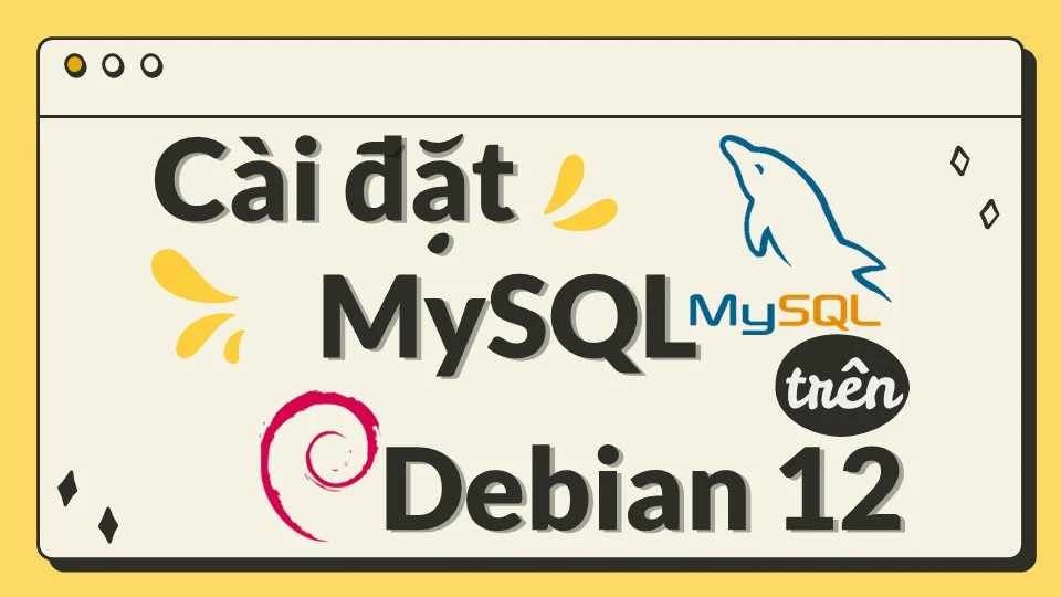 cai dat mysql tren debian 12