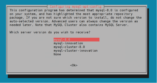 mysql 8 0