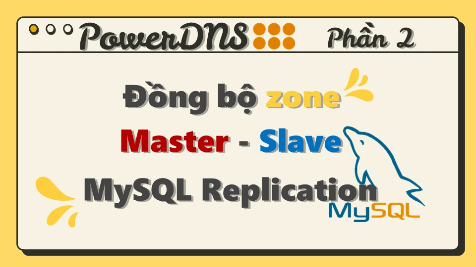 powerdns mysql replication