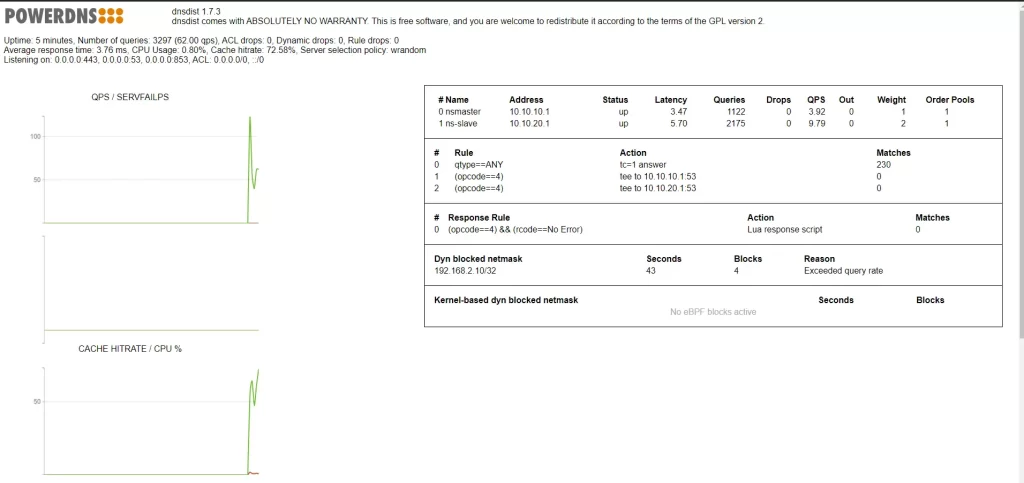 dnsdist web